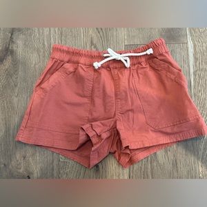 Pact Twill Drawstring Shorts Women’s XS